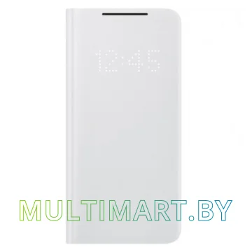Чехол Samsung Smart LED View Cover для Galaxy S21 (серый)
